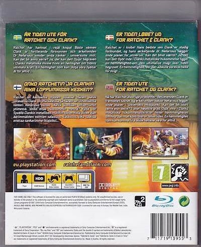 Ratchet & Clank A Crack in Time - PS3 - (B Grade) (Genbrug)